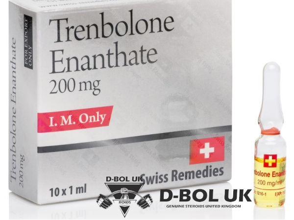 Genuine Trenbolone Enanthate by Swiss Remedies in the United Kindgom